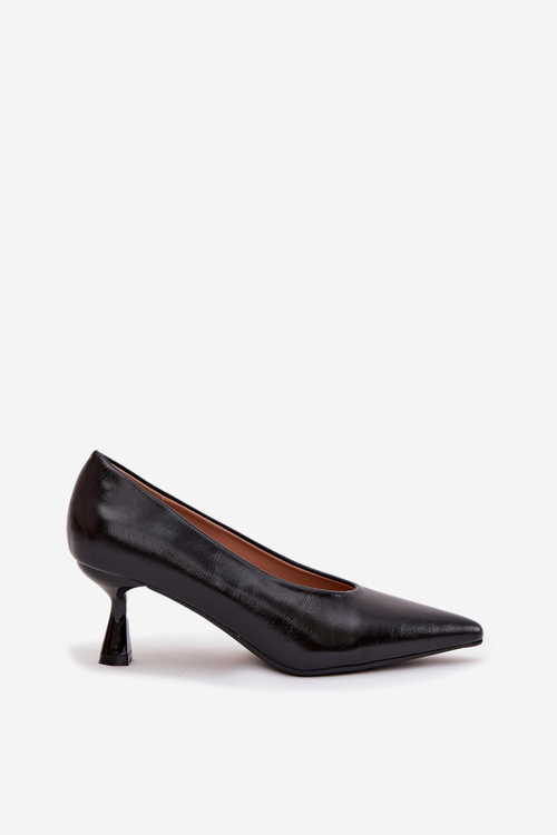 Lakierowane Czółenka Na Szpilce Czarne Gavrielle