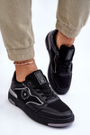 Damskie Sportowe Buty Big Star LL274443 Czarno-Szare
