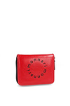 Portfel Damski Podkówka MONNARI PUR0040-005 Czerwony Połysk