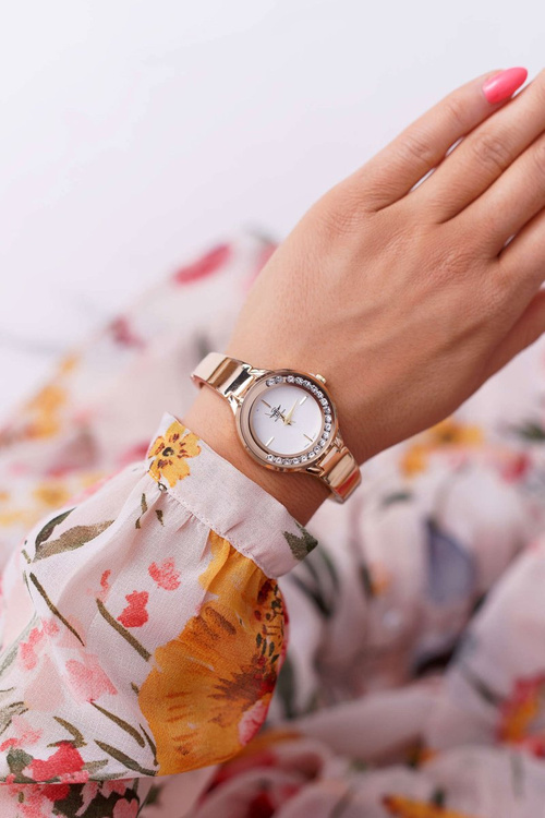 Damski Zegarek Michael John Złoty Mirava