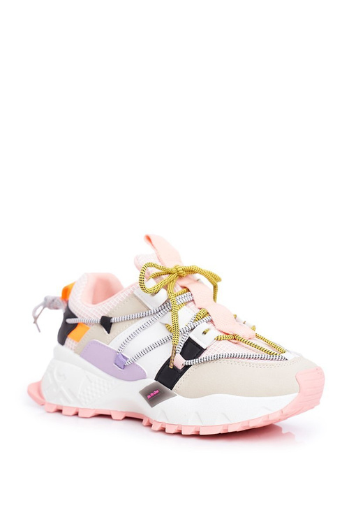 Damskie Sportowe Obuwie Różowe LA91 Be One