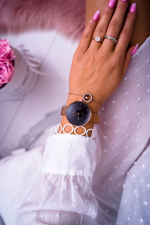 Damski Zegarek Giorgio & Dario Różowe Złoto Vina