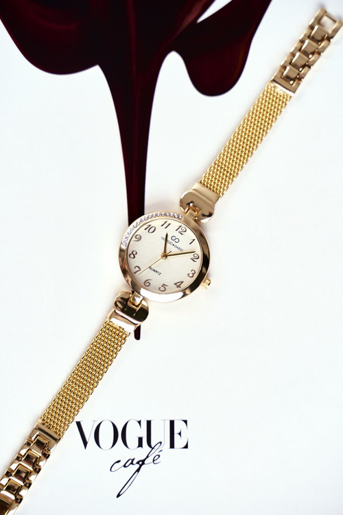 Damski Zegarek Giorgio & Dario Złoty Massive