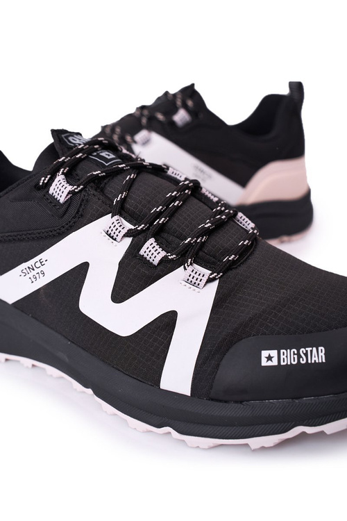 Męskie Sportowe Buty Memory Foam Big Star HH174088 Czarne