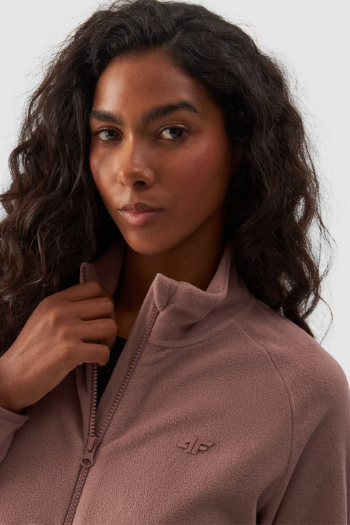 Polar Damski Regular Ze Stójką 4F 4FWMM00TFLEF294-83S Beżowy