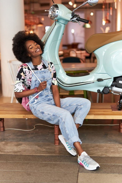 Damskie Sportowe Buty Memory Foam Big Star HH274531 Biało-Szare