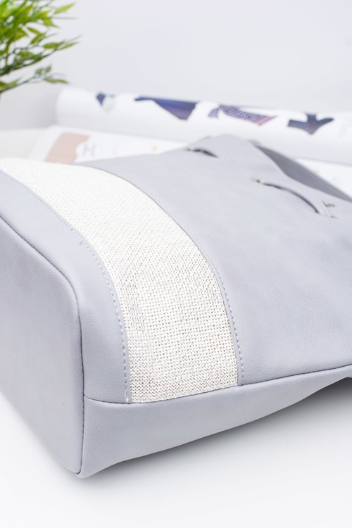 Damska Torebka Szara Worek Monnari