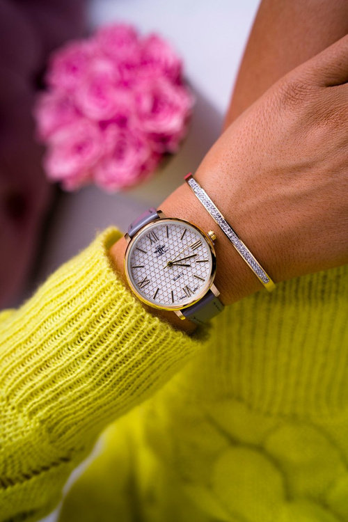 Damski Zegarek Michael John Szary Lottanu