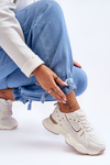 Damskie Buty Sportowe Sneakersy Beżowe Feluci