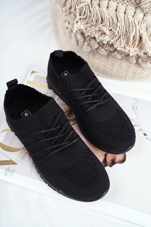 Sportowe Buty Dziecięce Czarne Filip