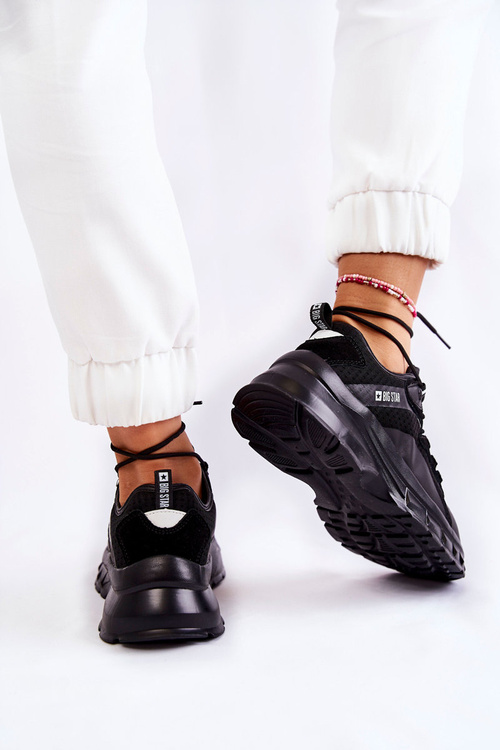 Damskie Buty Sportowe Big Star KK274056 Czarne
