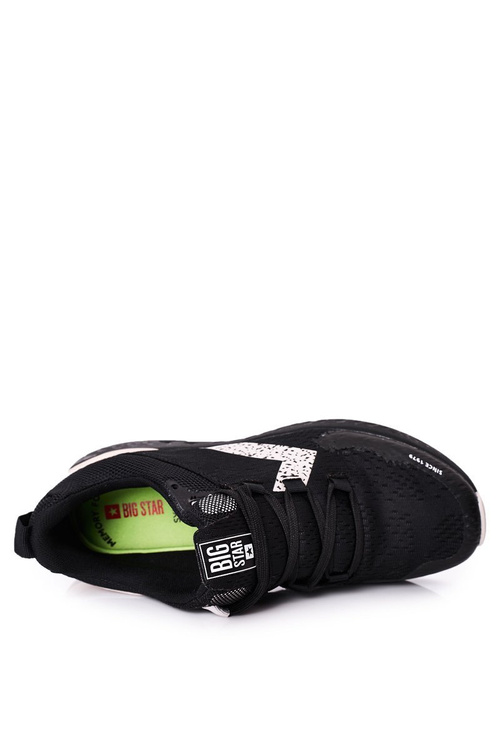 Męskie Sportowe Buty Memory Foam Big Star HH174236 Czarne