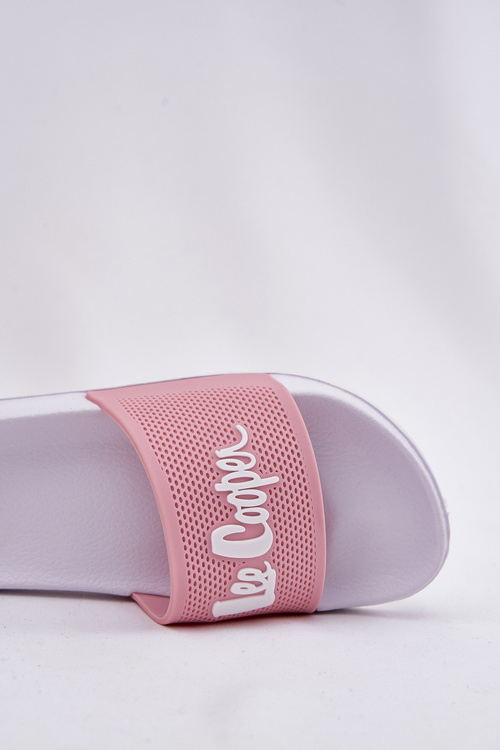 Klapki Damskie Lee Cooper LCW-25-07-3520L Jasnoróżowe