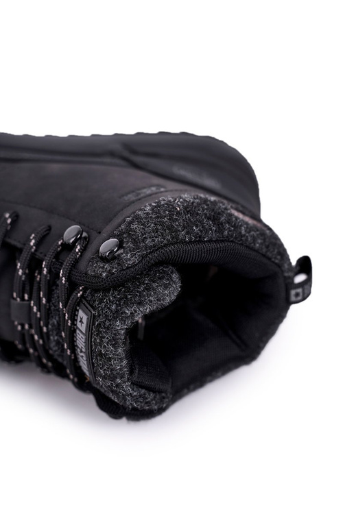 Trekkingowe Męskie Buty Big Star Outdoor Czarne GG174563