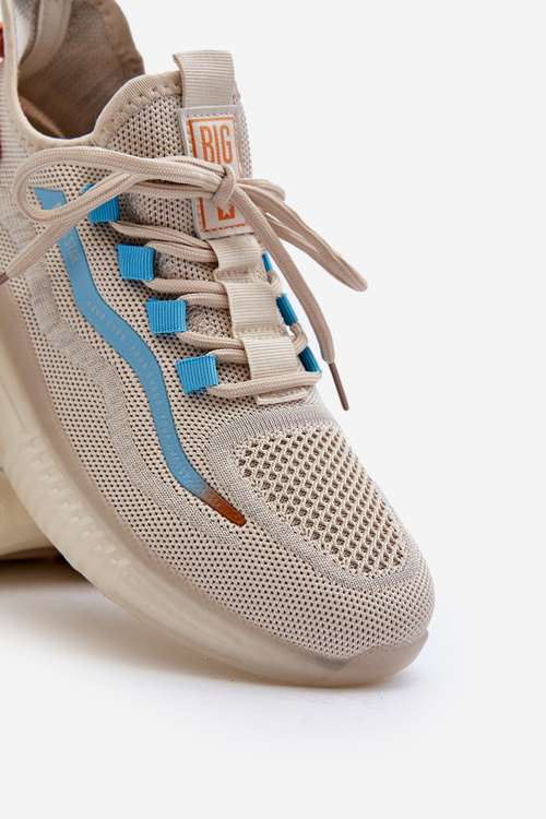 Buty Sportowe Męskie HI-POLY SYSTEM Big Star NN174452 Beżowe