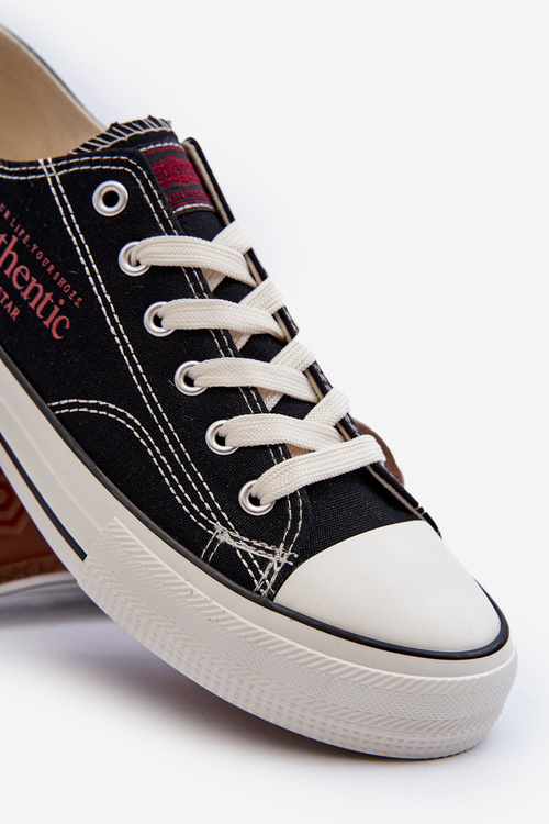 Trampki Męskie Big Star NN174056 Czarne