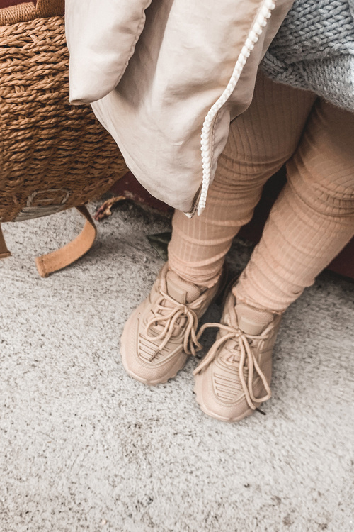 Dziecięce Sneakersy Beżowe Freak Out