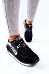 Skórzane Sportowe Buty Big Star II274271 Czarne