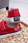 Dziecięce Trampki Na Rzepy Big Star FF374063 Czerwone