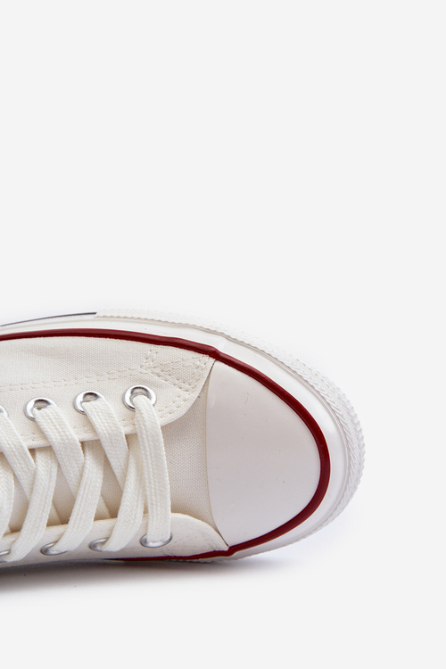 Niskie Trampki Męskie Big Star NN174102 Białe