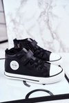 Dziecięce Ocieplane Trampki Big Star GG374035 Czarne