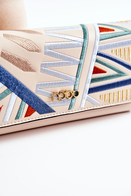 Damski Duży Portfel Skórzany NOBO M0120-CM00 Beżowy