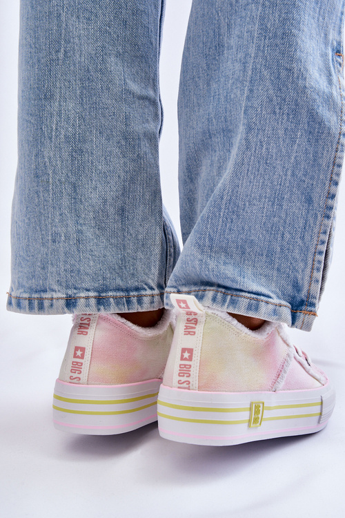 Damskie Niskie Trampki Big Star LL274174 Multikolor