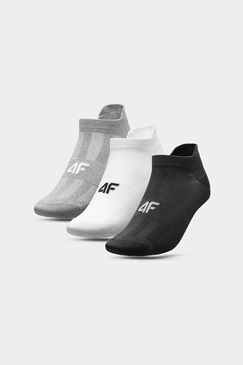 Skarpety Męskie 4F Treningowe 3-PACK 4FAW23USOCM201-201-90S Multikolor