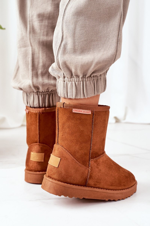 Śniegowce Cross Jeans EE2R4028C Brązowe