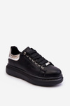 Damskie Buty Sportowe GOE LL2N4012 Czarno-Srebrne