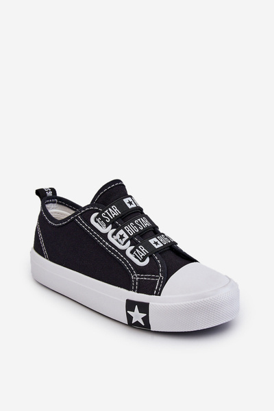 Dziecięce Trampki Wsuwane Big Star LL374006 Czarne