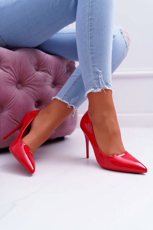 Szpilki Damskie Czerwone Yanna