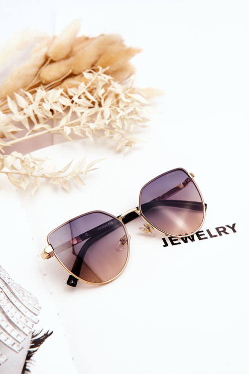 Damskie Okulary Przeciwsłoneczne Prius V507 Niebiesko-Pomarańczowe