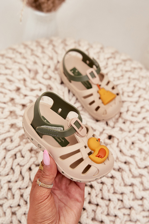 Sandałki Dziecięce Na Rzep 83619 Ipanema Summer XV Baby Beżowe