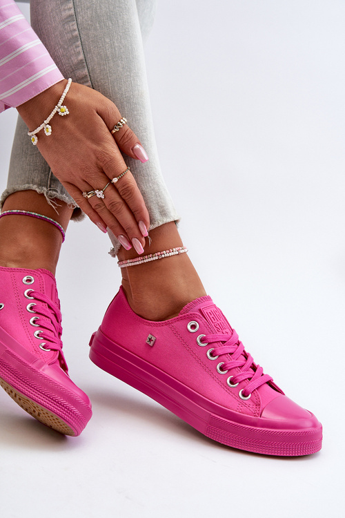 Klasyczne Trampki Damskie Big Star NN274290 Fuksja