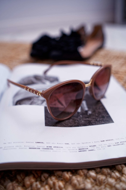 Okulary Przeciwsłoneczne Prius PR-V09 Beżowe