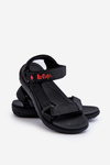 Sportowe Sandały Męskie Lee Cooper LCW-24-34-2620 Czarne