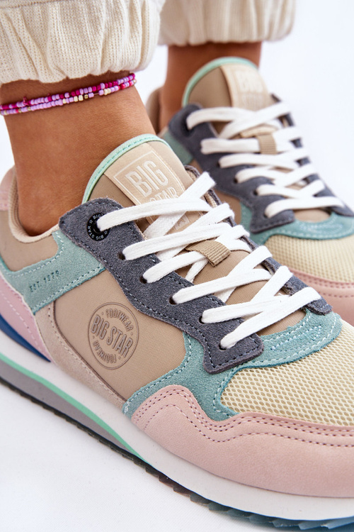 Damskie Buty Sportowe Memory Foam System Big Star LL274347 Multikolor