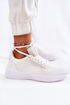 Damskie Sneakersy Big Star KK274062 Białe