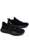 Męskie Buty Sportowe Memory Foam Big Star KK174255 Czarne