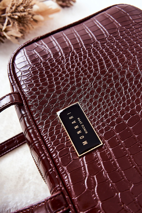 Duża Kosmetyczka Monnari CSM0080-017 Brązowa