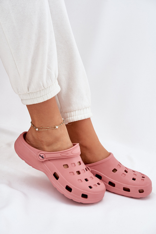 Klapki Damskie Piankowe LEMIGO 806 Różowe