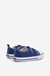 Trampki Dziecięce Na Rzepy Big Star OO374010 Granatowe