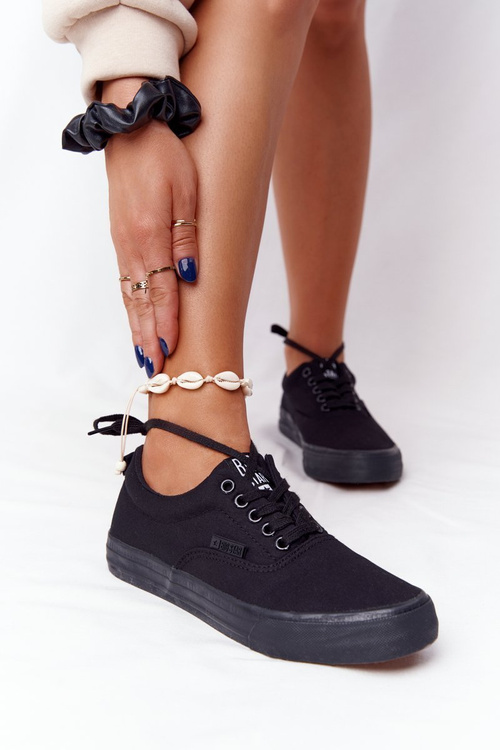 Damskie Tenisówki BIG STAR FF274164 Czarne