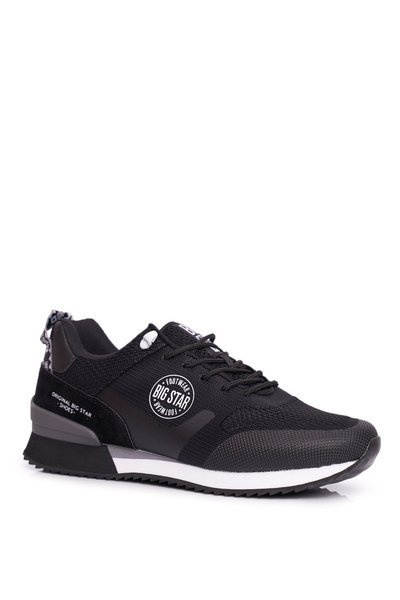 Sportowe Męskie Buty Big Star Czarne FF174206