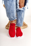 Damskie Sportowe Buty Slip-on Big Star DD274463 Czerwone