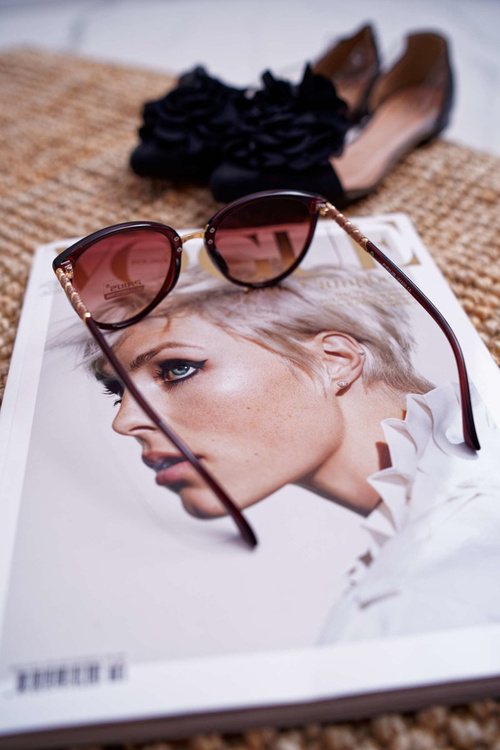 Okulary Przeciwsłoneczne Prius PR-V09 Brązowe