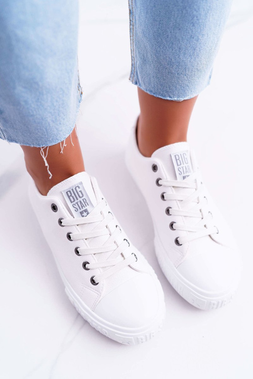 Damskie Trampki Big Star Białe EE274248