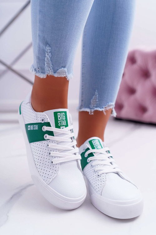 Trampki Damskie Big Star Białe EE274336
