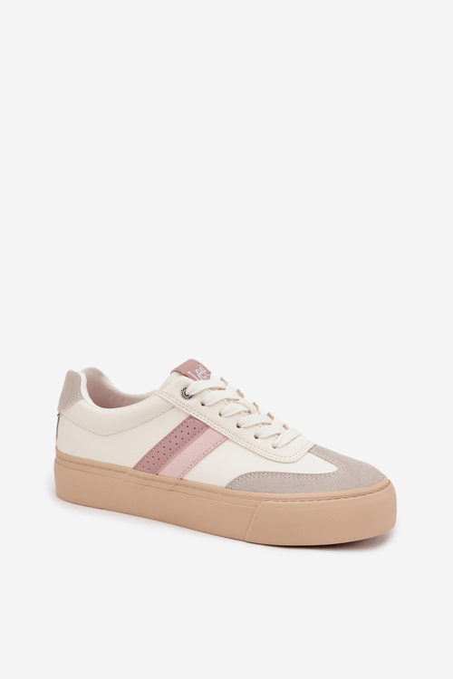 Sneakersy Damskie LEE AILANI WOMEN LOW 50253004.02A Zgaszona Biel